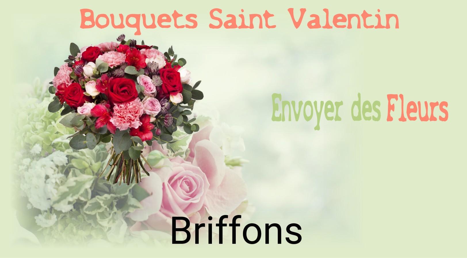 Roses de Saint-Valentin livrées à Briffons